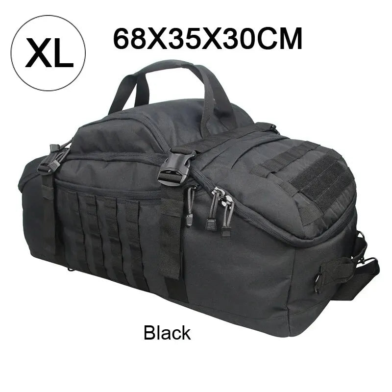 LQARMY Taktischer Reiserucksack 60L/80L – Wander-, Camping- und Reiserucksack für Herren