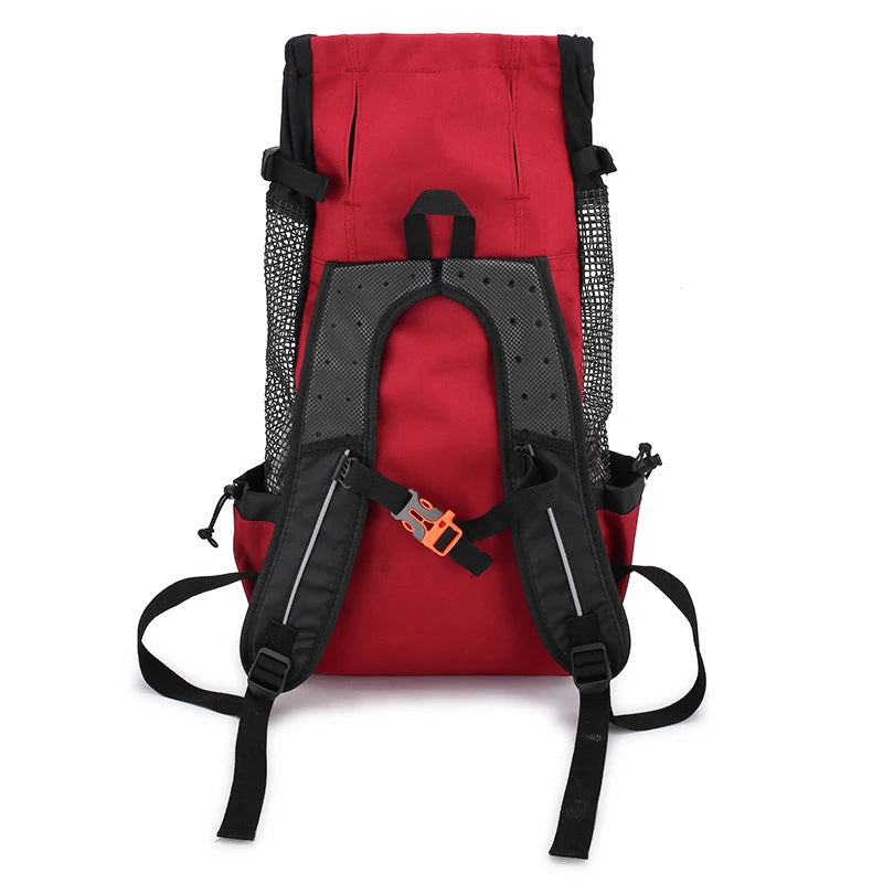 Atmungsaktiver Hunderucksack – Outdoor-Reisetasche für kleine, mittelgroße und große Hunde