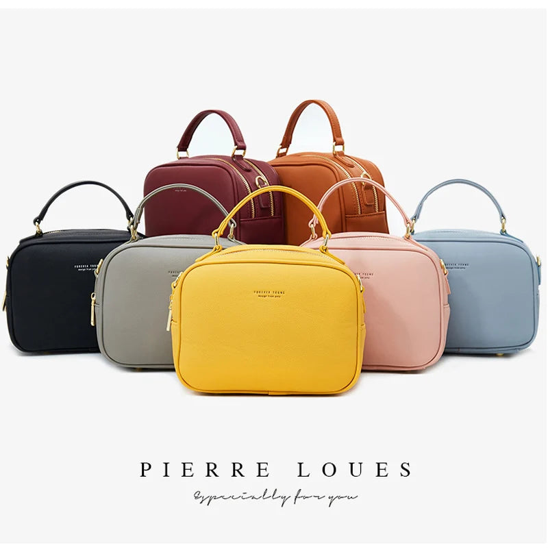 Leather Handbags Women Bags Luxury Designer Large Capacity High Quality