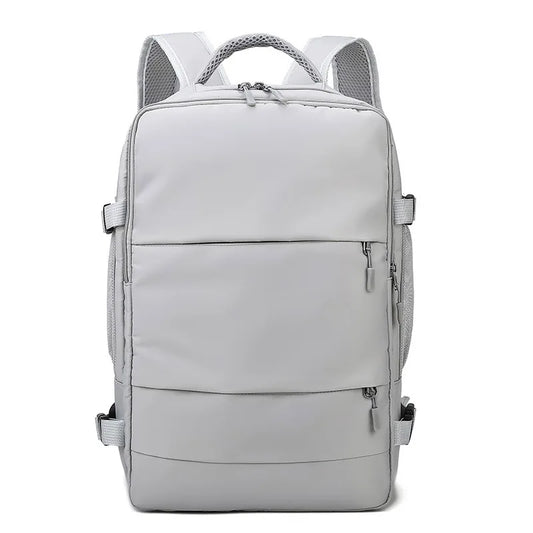 Wasserdichter Laptop-Reiserucksack mit großer Kapazität – Diebstahlsichere USB-Ladetasche für Arbeit, Schule und Beruf