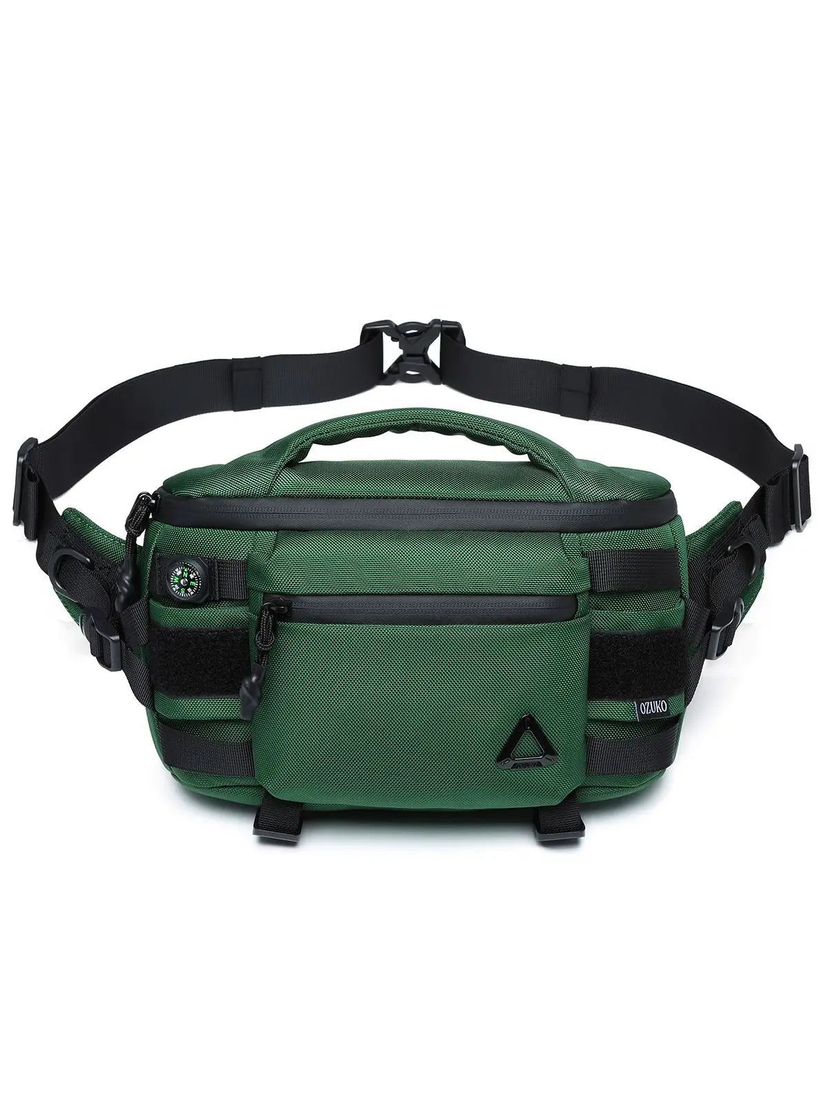 OZUKO Men's Waist Pack Outdoor Multi-functional  Tactical Sports Waterproof