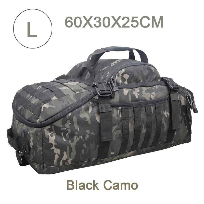 LQARMY Taktischer Reiserucksack 60L/80L – Wander-, Camping- und Reiserucksack für Herren