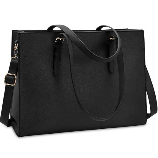 Laptop Bags Cross-grained Women's Bag Multi-layered Large Single-shoulder