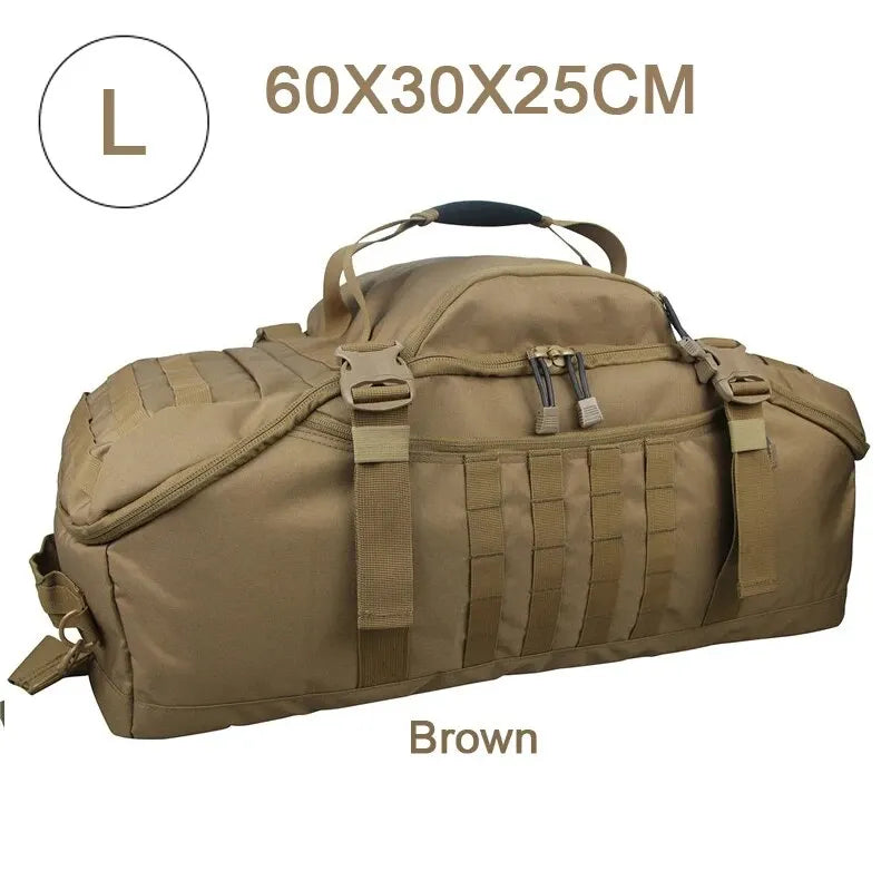 LQARMY Taktischer Reiserucksack 60L/80L – Wander-, Camping- und Reiserucksack für Herren